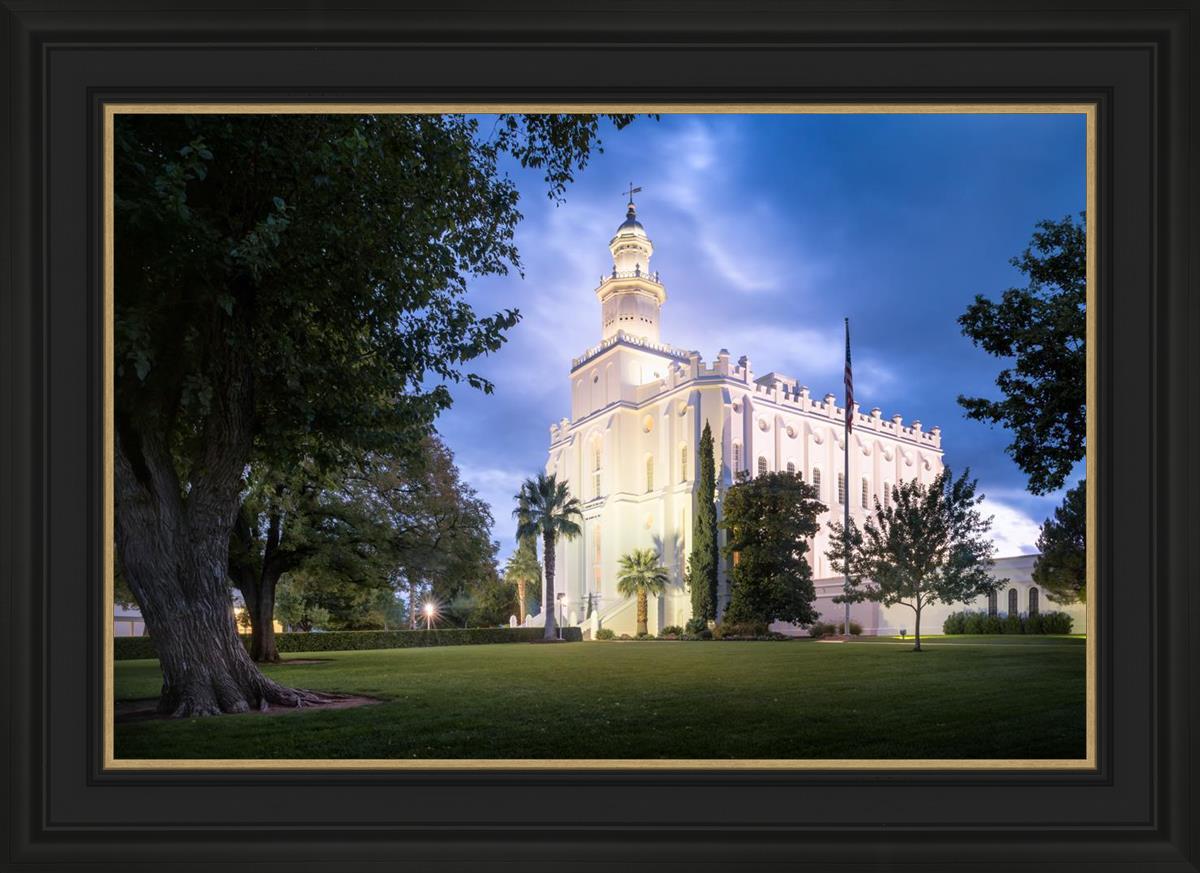 St. George Blue Hour Panorama