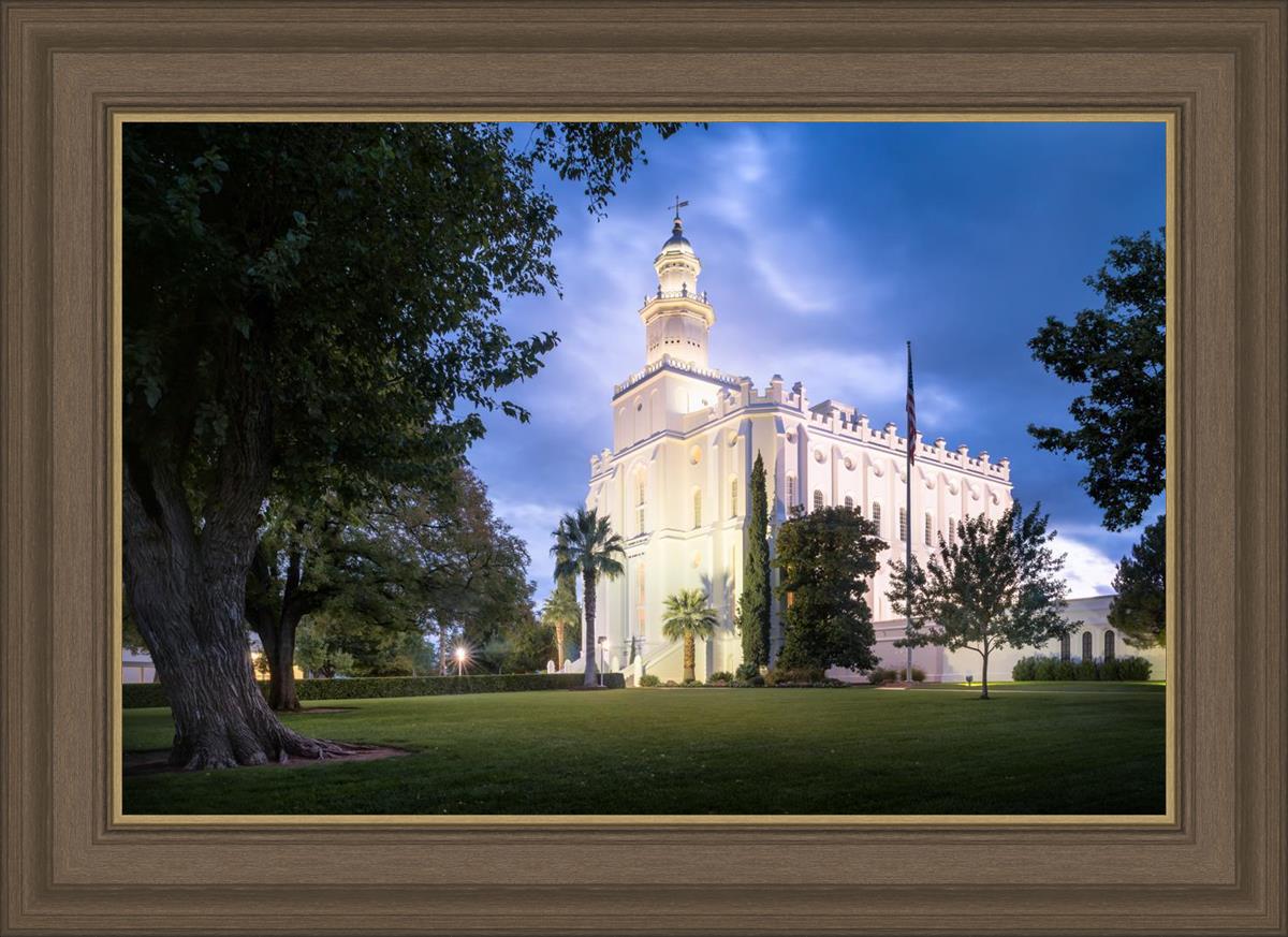 St. George Blue Hour Panorama