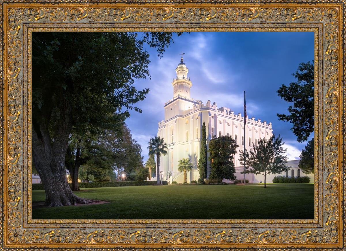 St. George Blue Hour Panorama