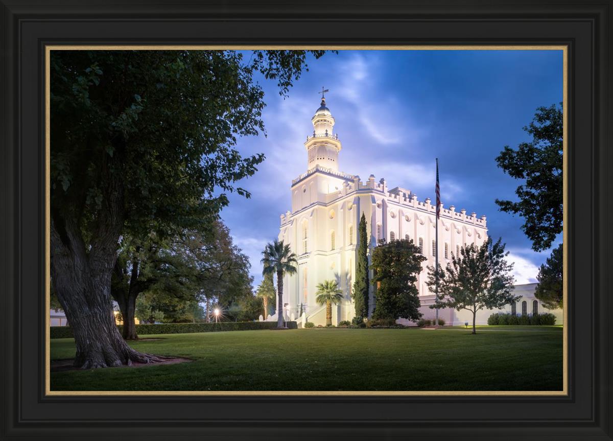 St. George Blue Hour Panorama