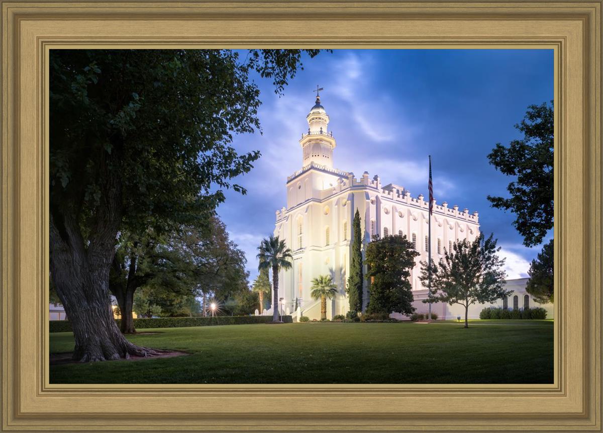 St. George Blue Hour Panorama