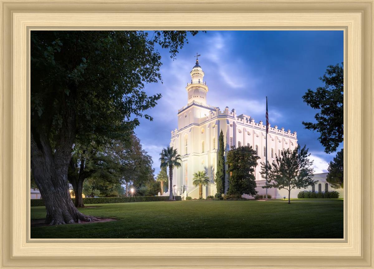 St. George Blue Hour Panorama