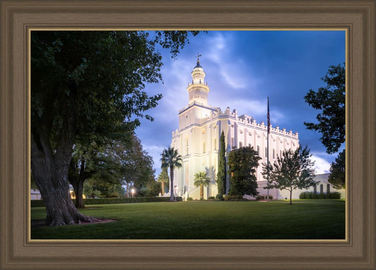 St. George Blue Hour Panorama
