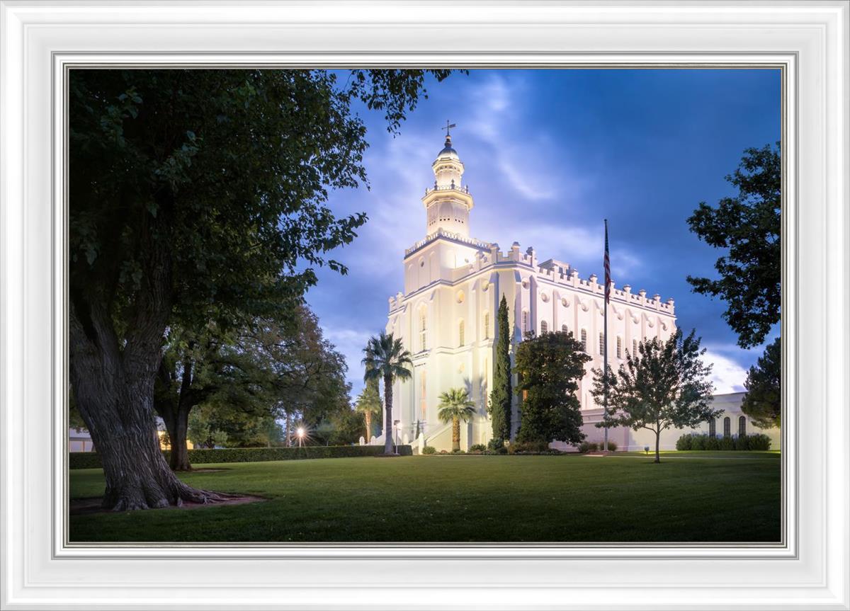 St. George Blue Hour Panorama