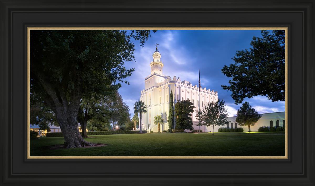 St. George Blue Hour Panorama