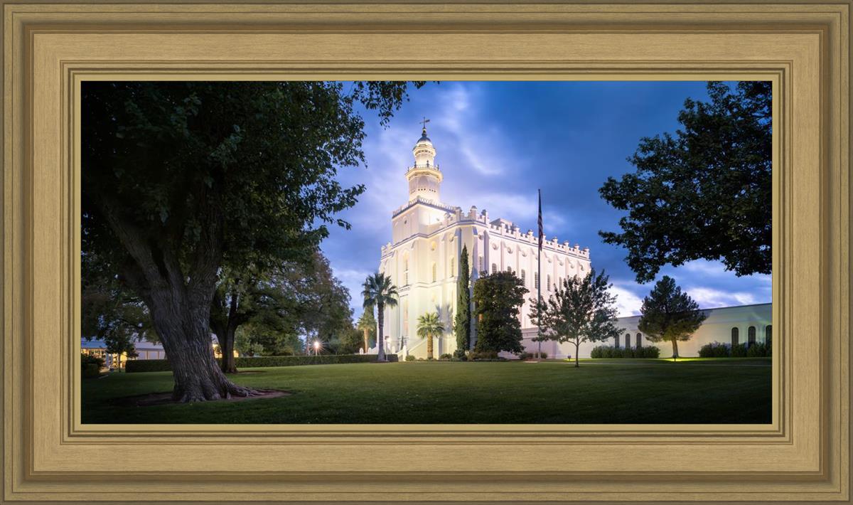 St. George Blue Hour Panorama