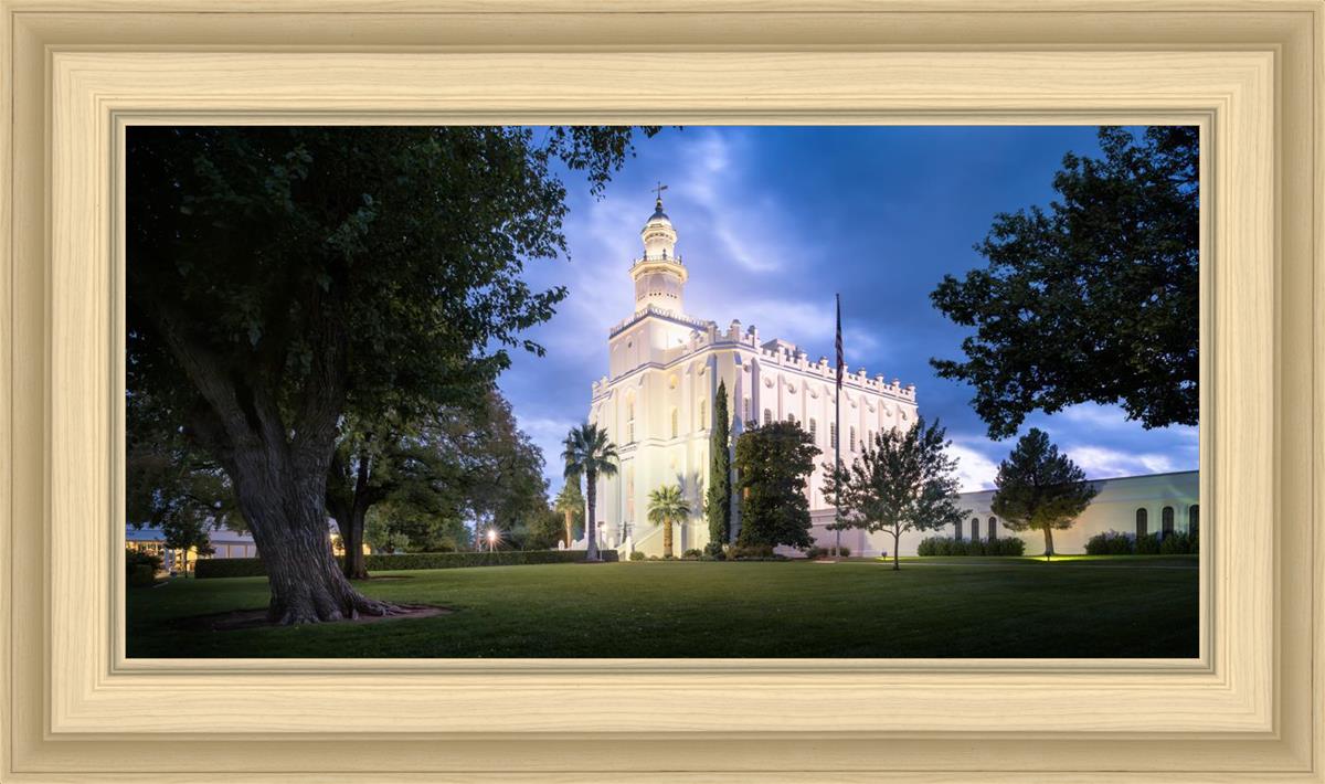 St. George Blue Hour Panorama
