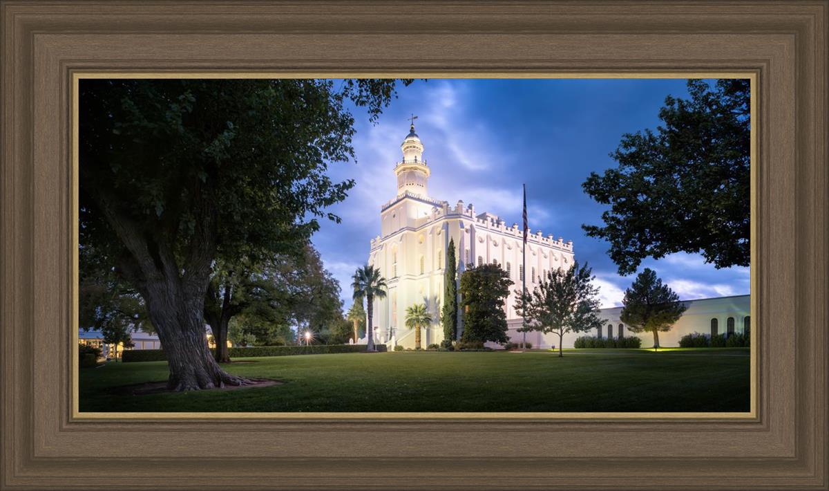 St. George Blue Hour Panorama