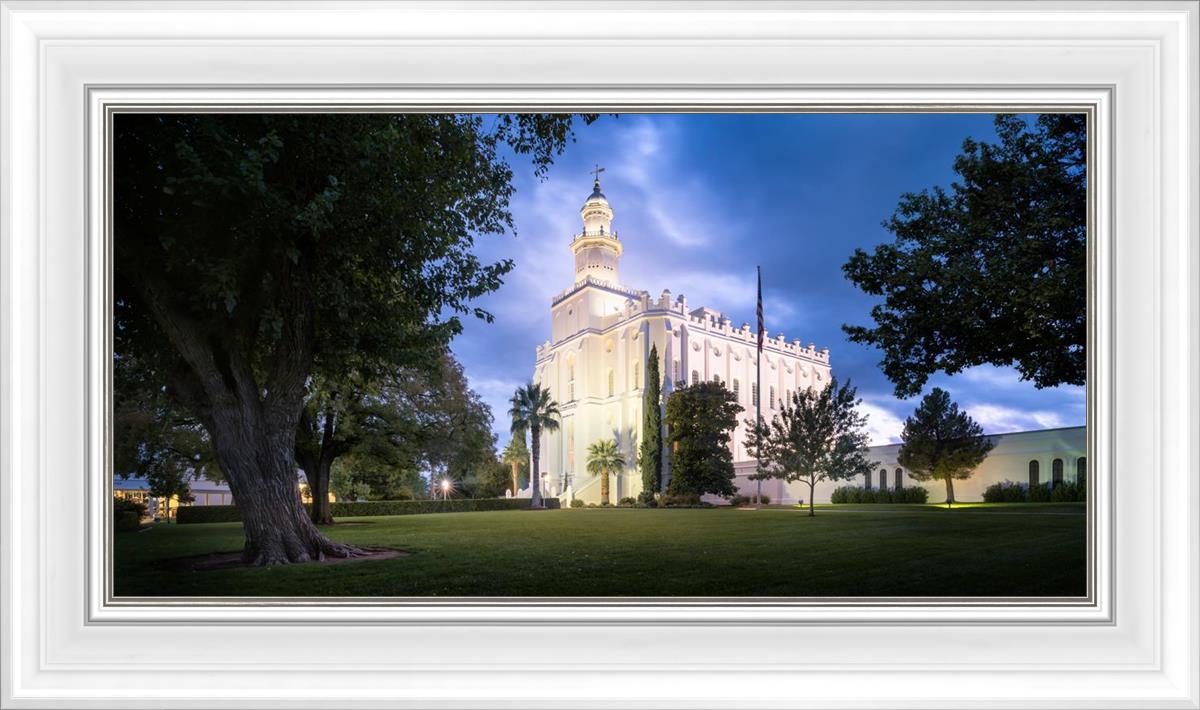 St. George Blue Hour Panorama