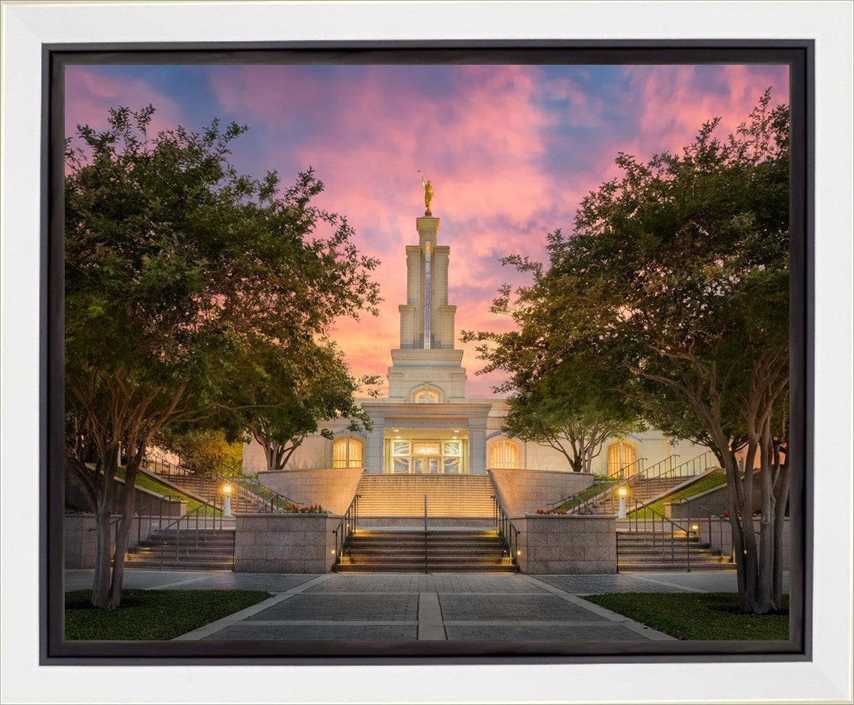 San Antonio Fiery Glow Gallery Wrap