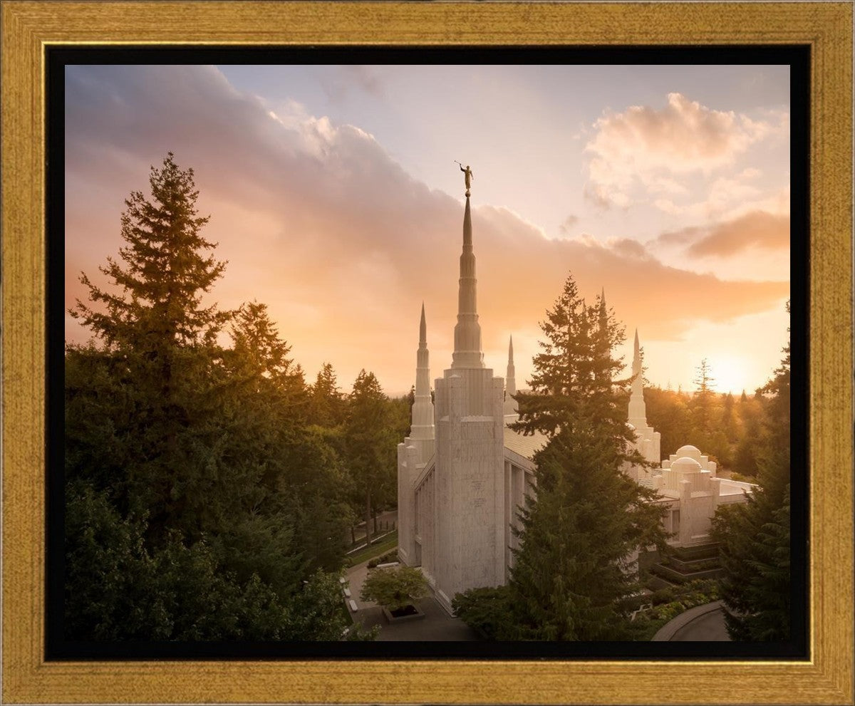 Portland High Glow Gallery Wrap