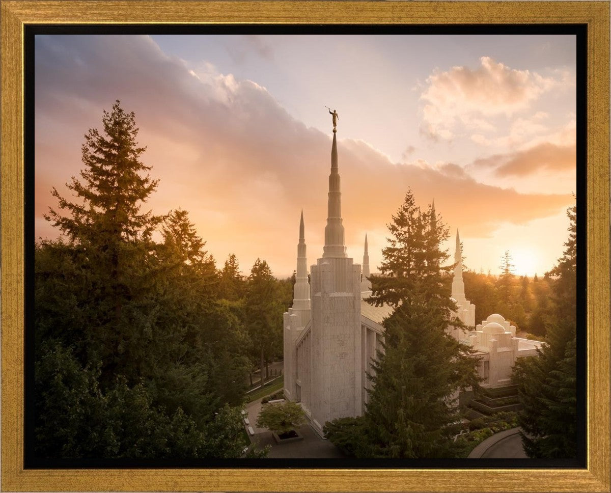 Portland High Glow Gallery Wrap