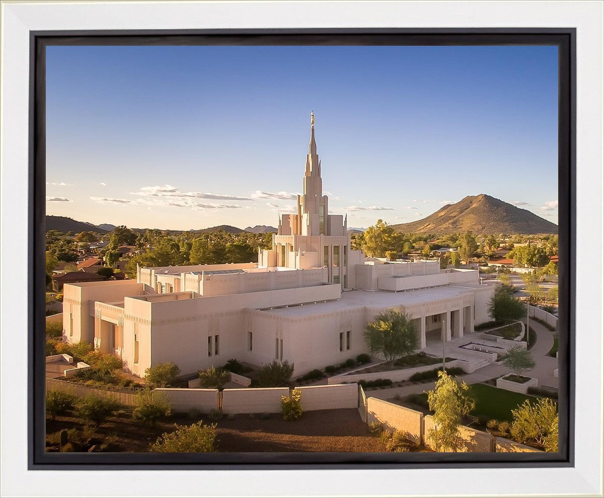 Phoenix Evening Warmth Aerial Gallery Wrap