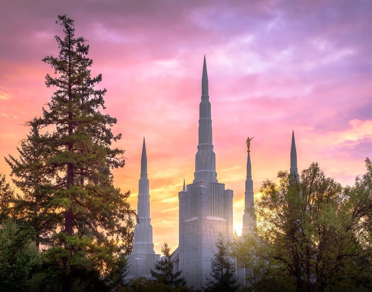 Portland Sunrise Gallery Wrap