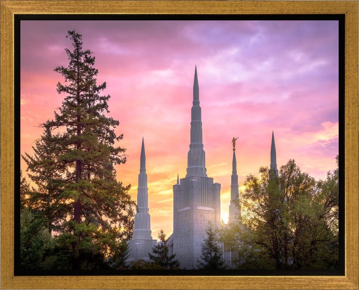 Portland Sunrise Gallery Wrap