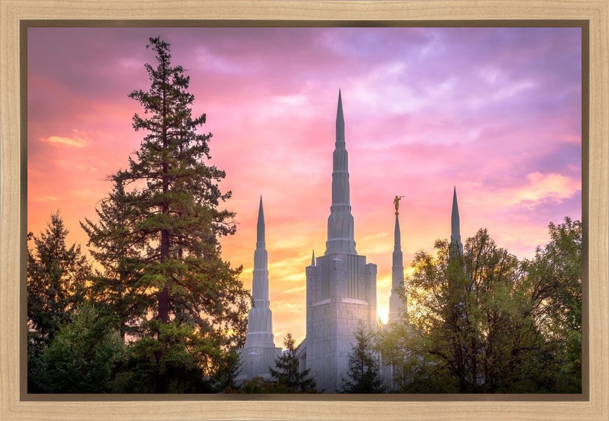 Portland Sunrise Gallery Wrap