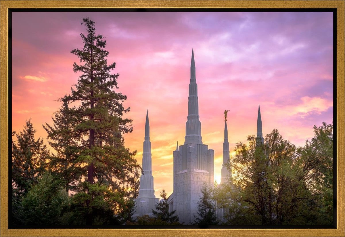 Portland Sunrise Gallery Wrap