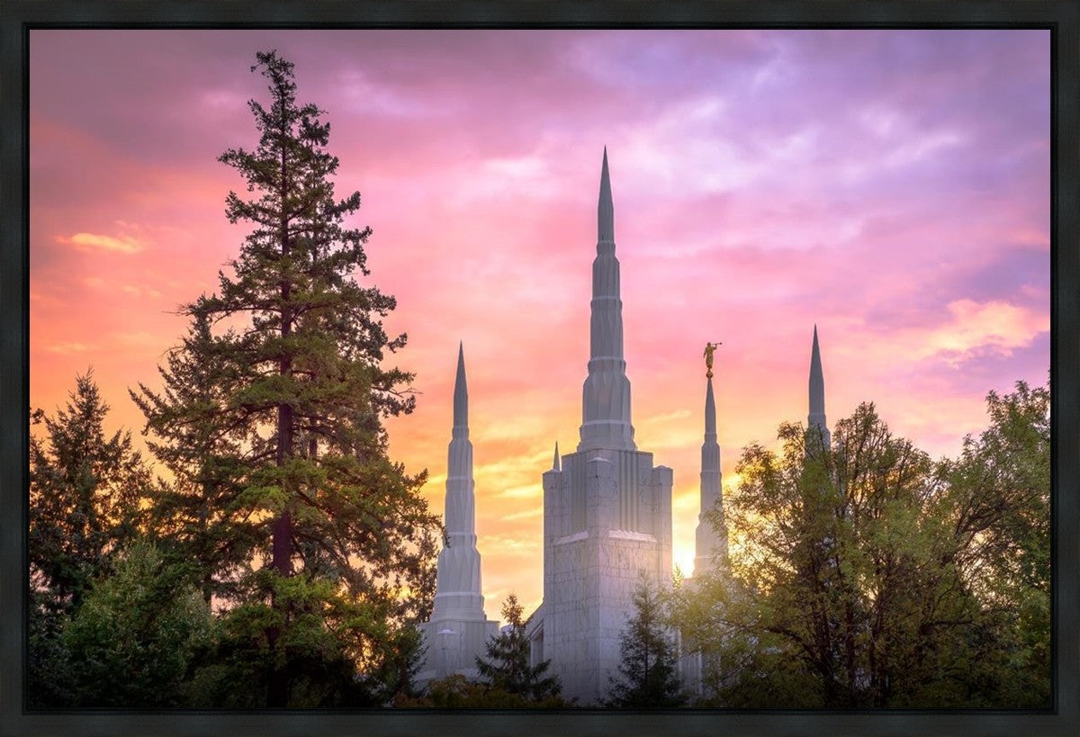 Portland Sunrise Gallery Wrap