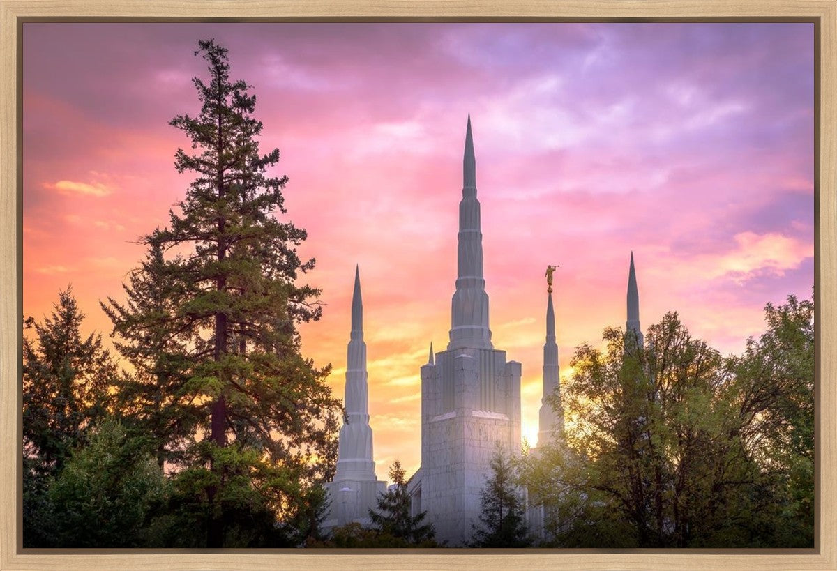 Portland Sunrise Gallery Wrap