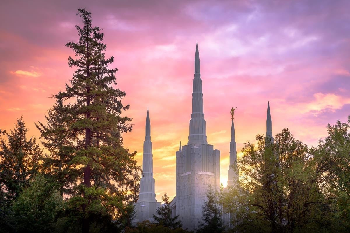 Portland Sunrise Gallery Wrap