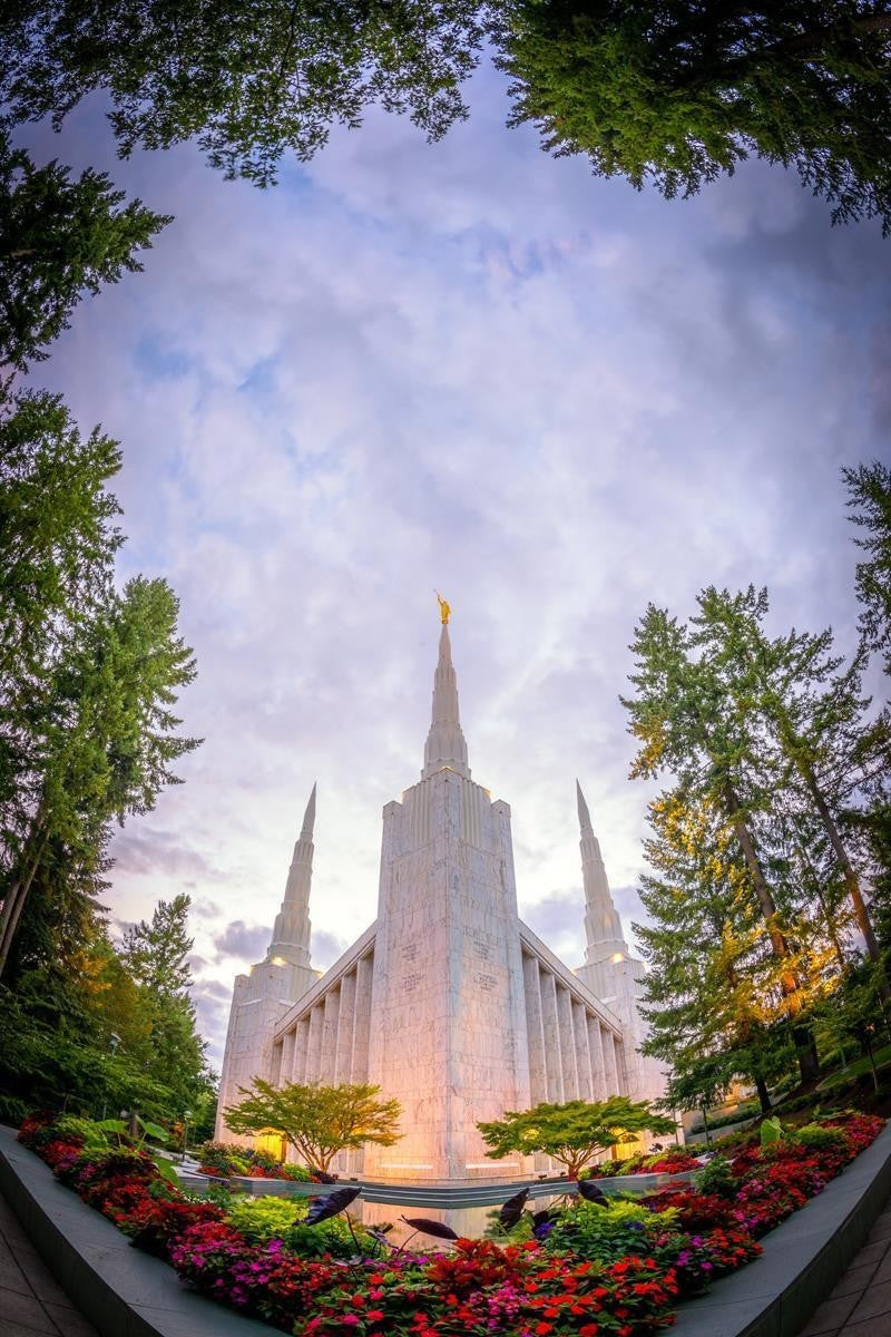 Portland Heavenward Gallery Wrap