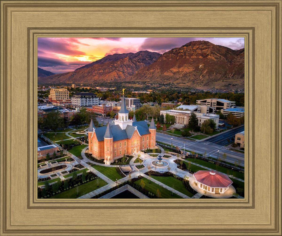 Provo City Center Northeast Aerial