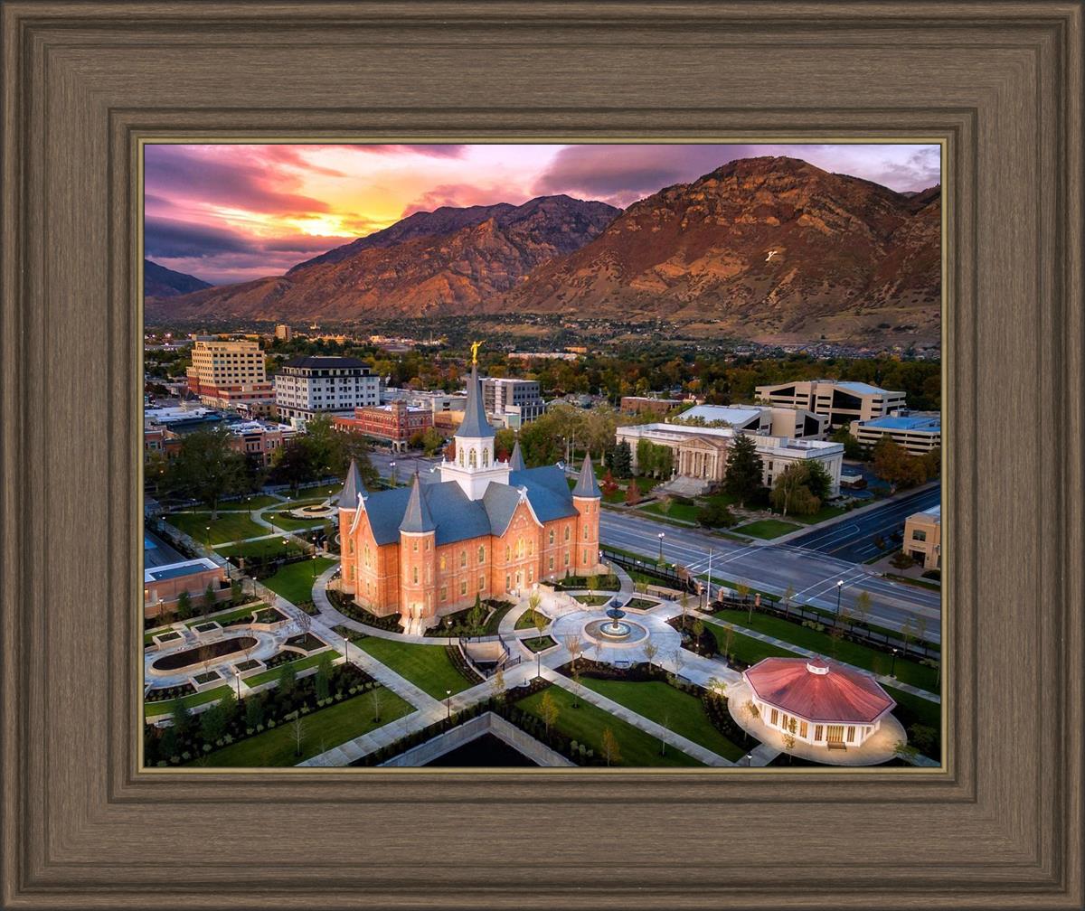 Provo City Center Northeast Aerial