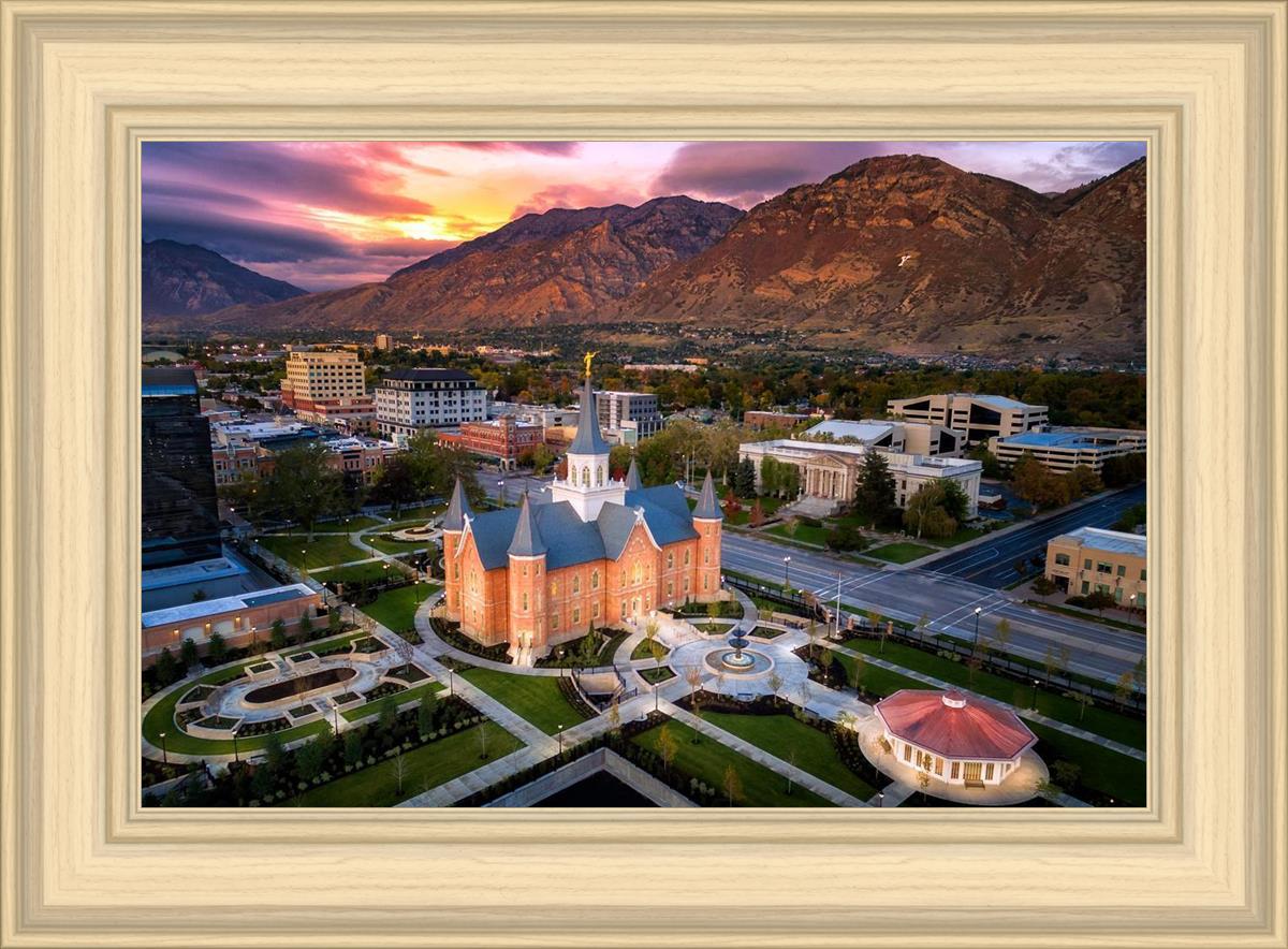 Provo City Center Northeast Aerial