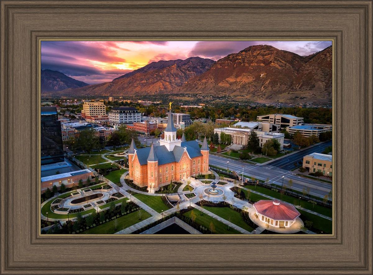 Provo City Center Northeast Aerial