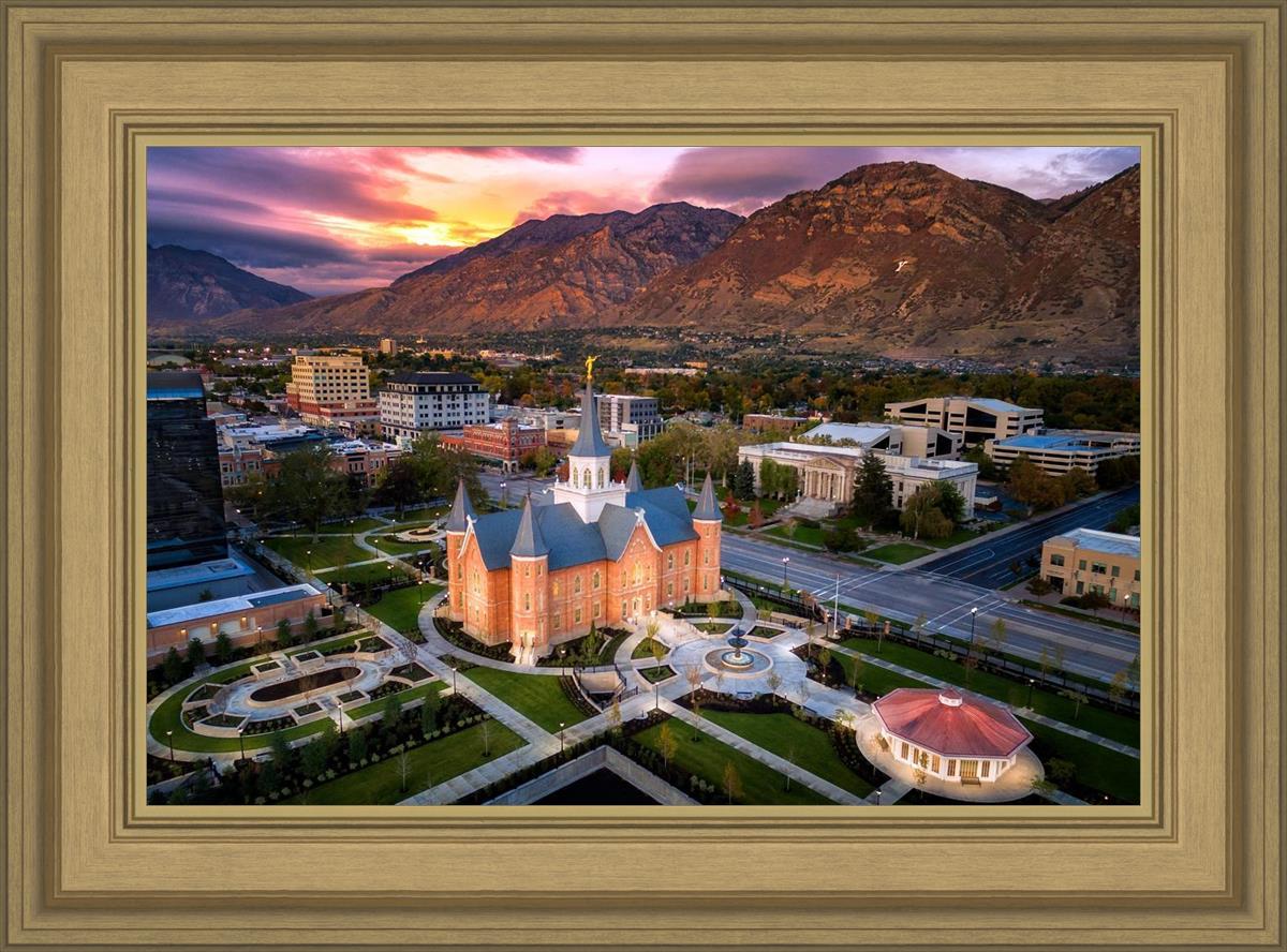 Provo City Center Northeast Aerial