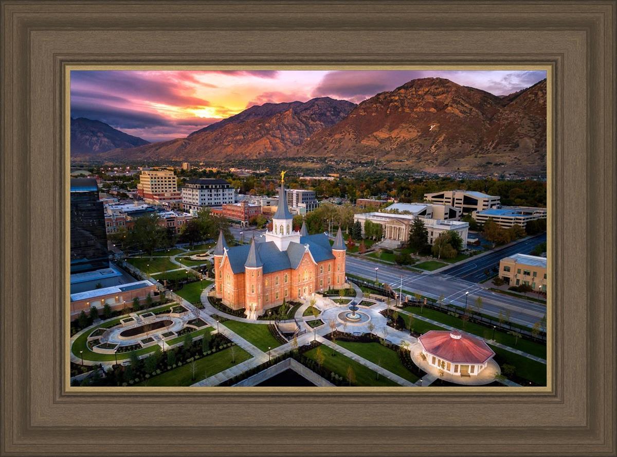 Provo City Center Northeast Aerial