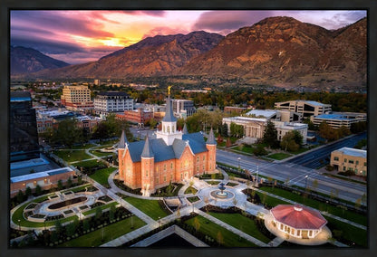 Provo City Center Northeast Aerial