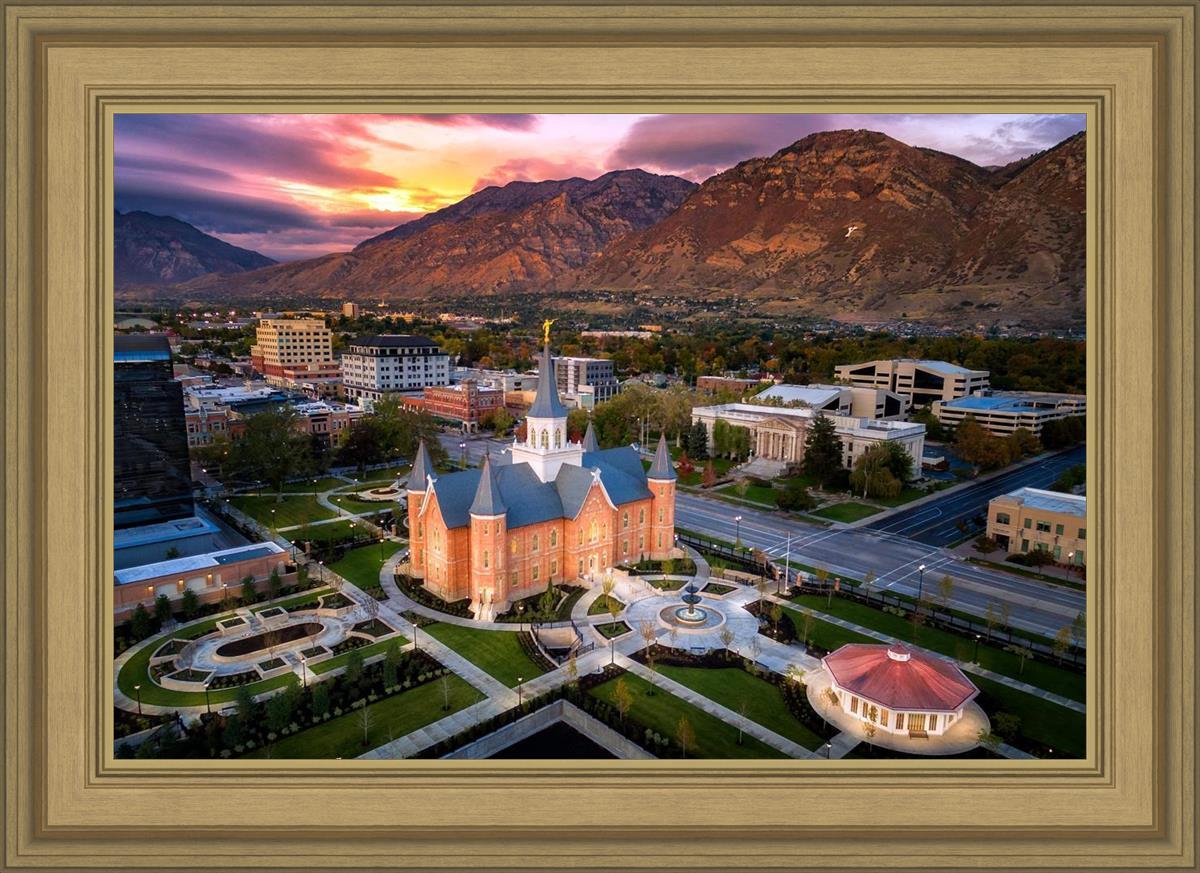 Provo City Center Northeast Aerial