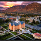 Provo City Center Northeast Aerial