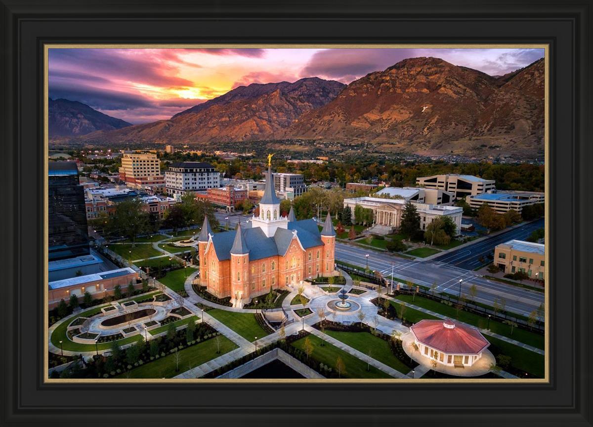 Provo City Center Northeast Aerial