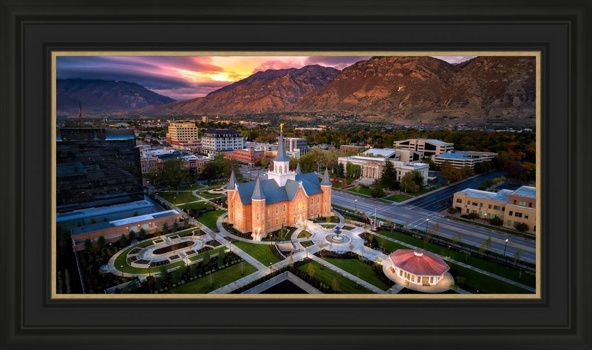 Provo City Center Northeast Aerial