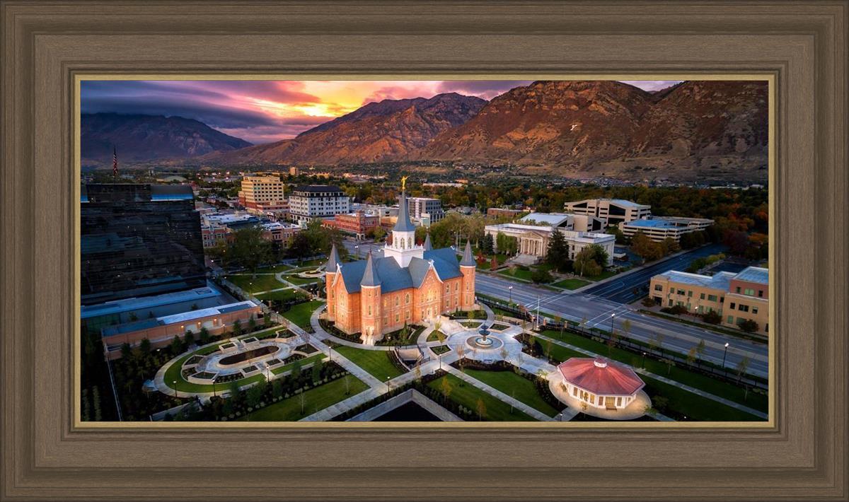 Provo City Center Northeast Aerial