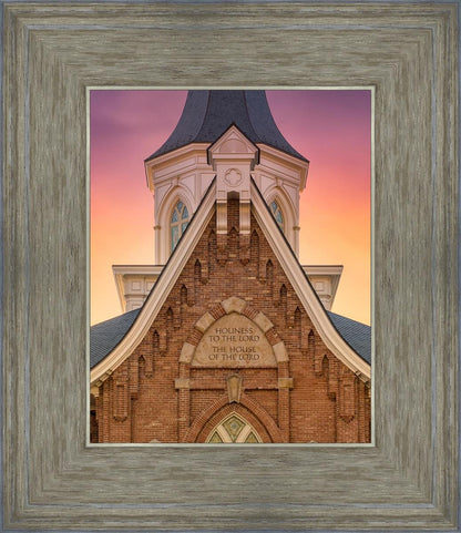 Provo City Center Front Glow