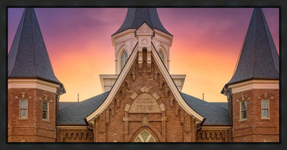 Provo City Center Front Glow