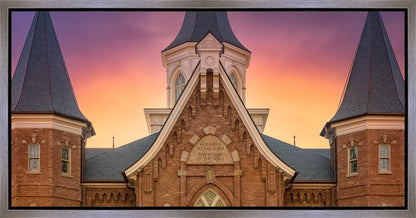 Provo City Center Front Glow