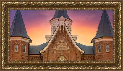 Provo City Center Front Glow