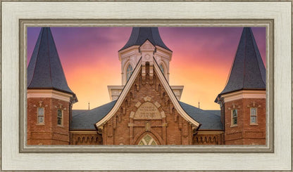 Provo City Center Front Glow