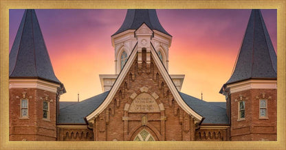 Provo City Center Front Glow