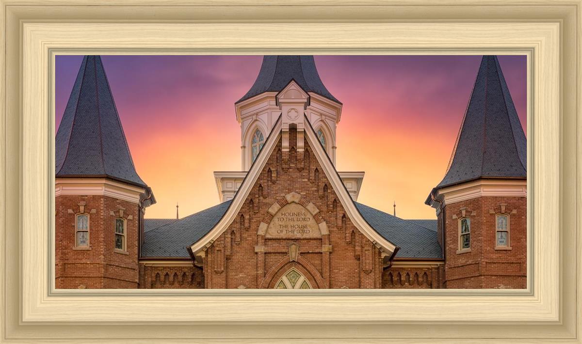 Provo City Center Front Glow
