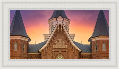 Provo City Center Front Glow