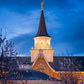 Provo City Center Blue and Gold