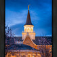 Provo City Center Blue and Gold