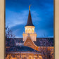 Provo City Center Blue and Gold