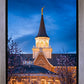 Provo City Center Blue and Gold