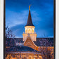 Provo City Center Blue and Gold